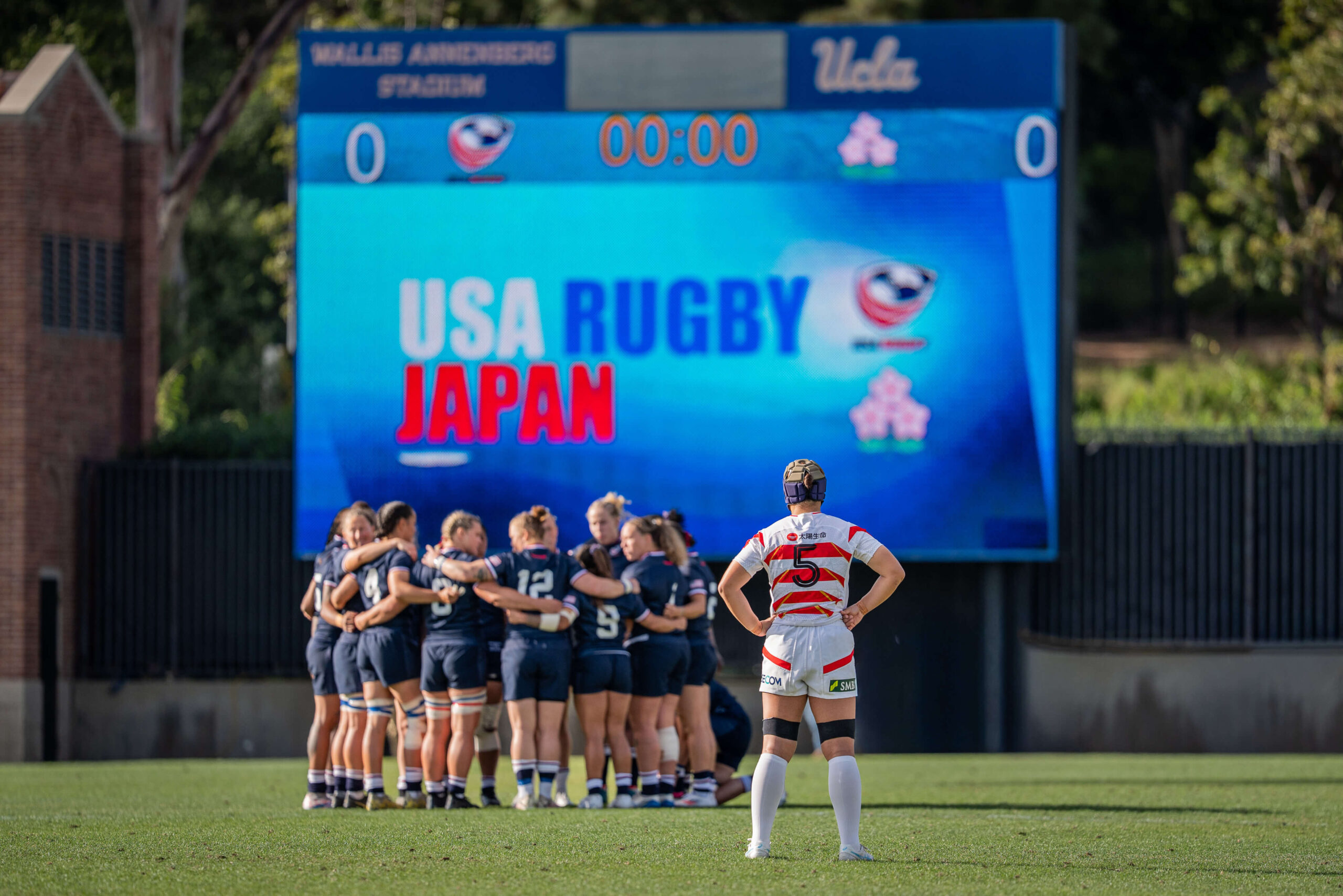 USA Women’s Eagles rugby photography at UCLA stadium